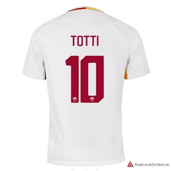 Camiseta AS Roma Segunda equipación Totti 2017-2018